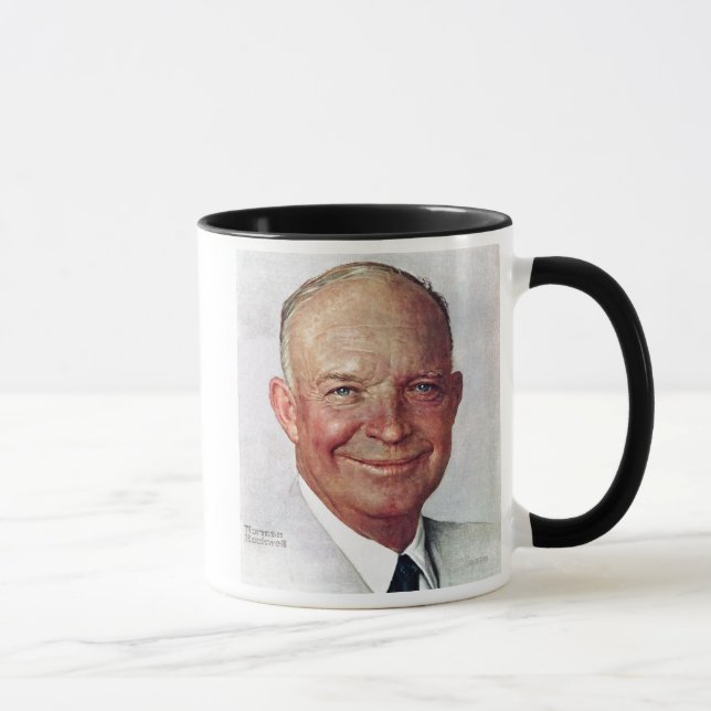 Dwight D. Eisenhower Mugg (Höger)