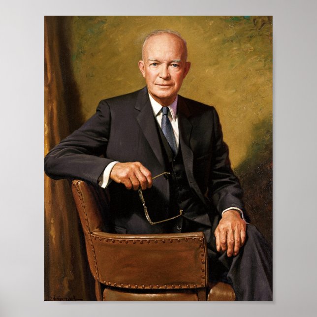 Dwight D. Eisenhower Poster (Framsidan)