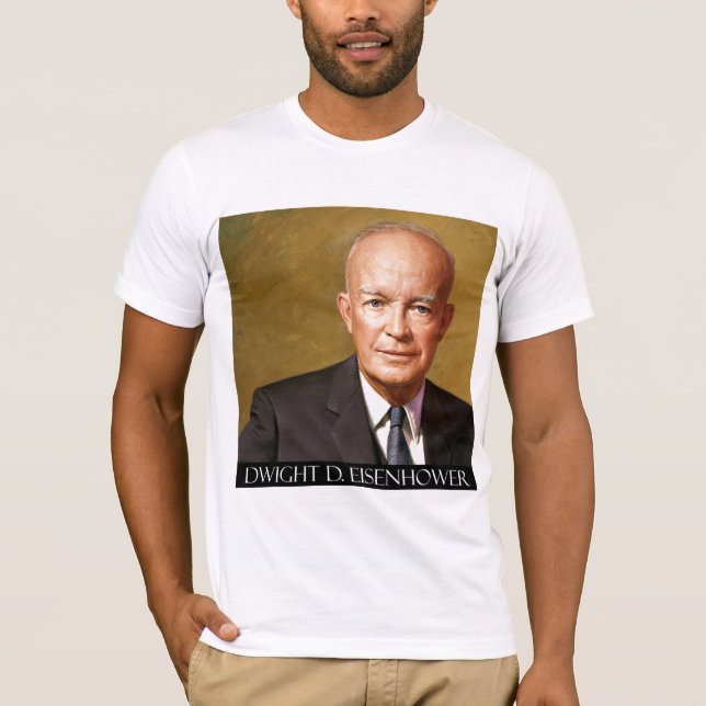 Dwight D. Eisenhower produkter T Shirt (Framsida)