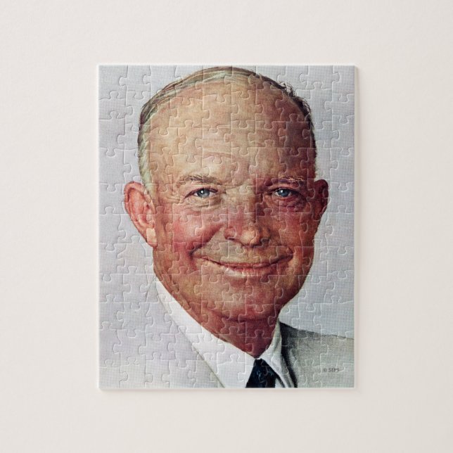 Dwight D. Eisenhower Pussel (Vertikal)