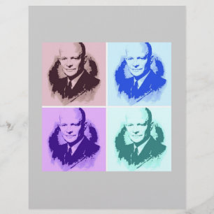Dwight D Eisenhower Reklamblad