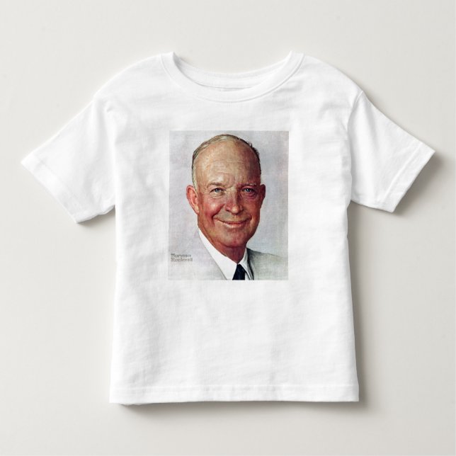 Dwight D. Eisenhower T Shirt (Framsida)