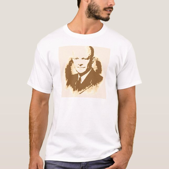 Dwight D Eisenhower T-shirt (Framsida)