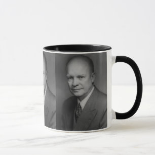 Dwight D. Eiserhower Porträtt Mugg