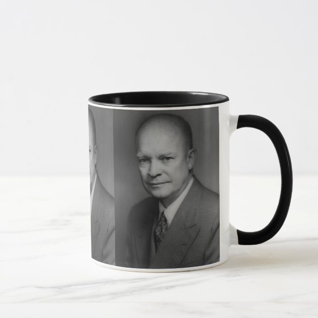 Dwight D. Eiserhower Porträtt Mugg (Höger)