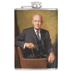 Dwight Eisenhower Amerikansk President Porträtt Fickplunta