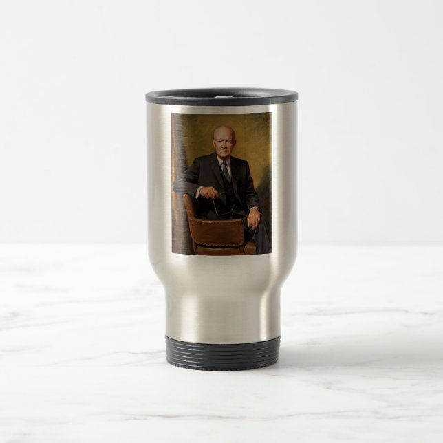 Dwight Eisenhower President White House Porträtt Resemugg (Center)