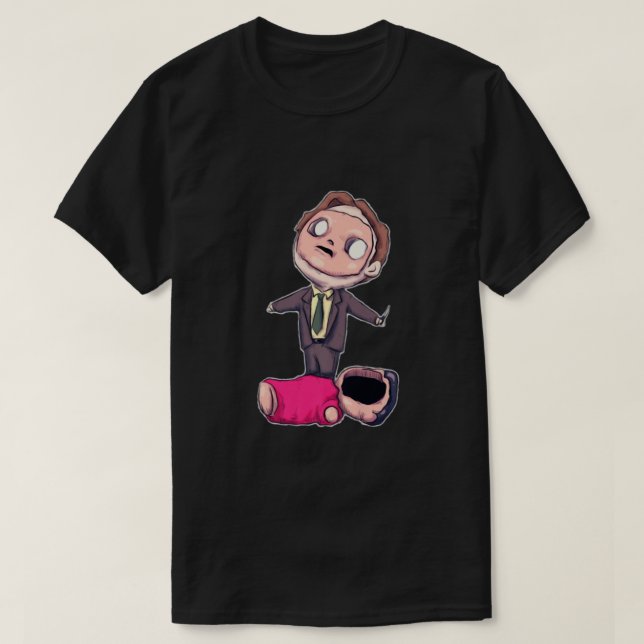 Dwight the Office CPR Misslyckas   T Shirt (Design framsida)