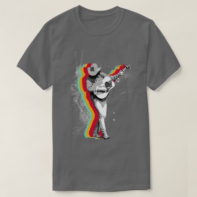 Dwight Yoakam 80s T Shirt (Design framsida)