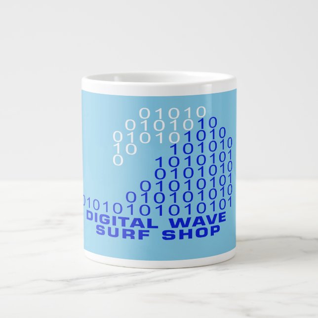 DWSS Logotyp Kaffemug Jumbo Mugg (Framsidan)