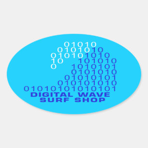 DWSS-Logotyp Ovalt Klistermärke
