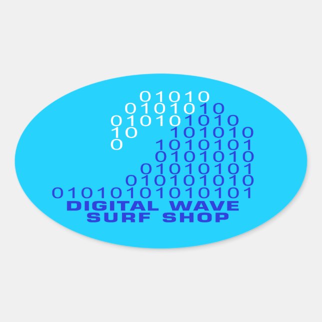 DWSS-Logotyp Ovalt Klistermärke (Framsida)
