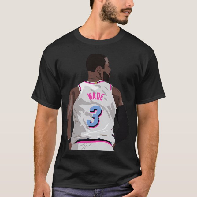 Dwyane Wade Back-To T Shirt (Framsida)