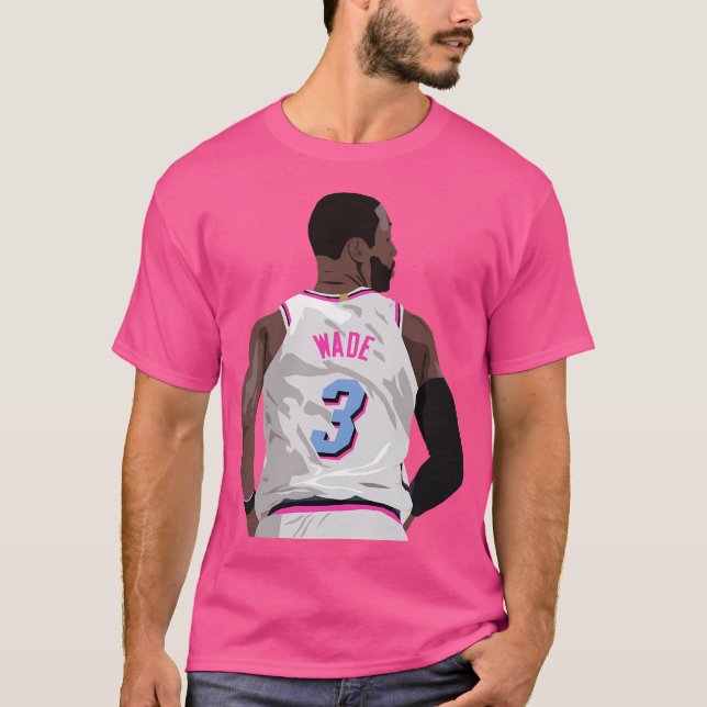 Dwyane Wade tillbaka till T Shirt (Framsida)