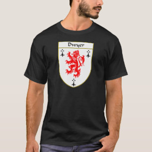 Dwyer vapensköld-/familjvapensköld t-shirt