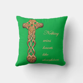 Dwynwen Nothing Wins Hearts Like Cheerfulness Kudde