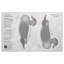 DY cut & Sew plush Female Mandarin Anka