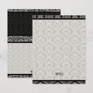 DY You Score and Fold Tält Bröllop Place Cards Inbjudningar