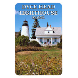 Dyce Head Lighthouse, Castine Maine Flexi Magnet