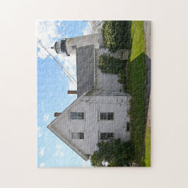 Dyce Head Lighthouse, Maine Jigszle Puzzle Pussel