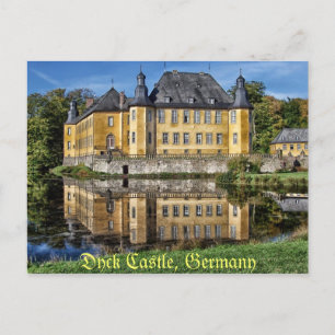 Dyck Castle Tyskland Vykort