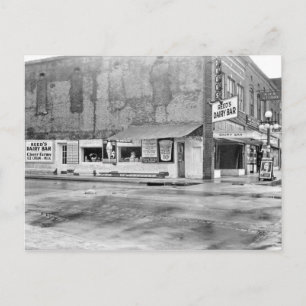 Dyersburg Tennessee Reeds Dairy Pub Vykort