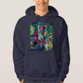 Dyes mönster hoodie