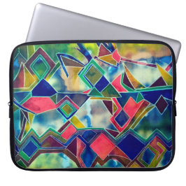 Dyes mönster laptop fodral