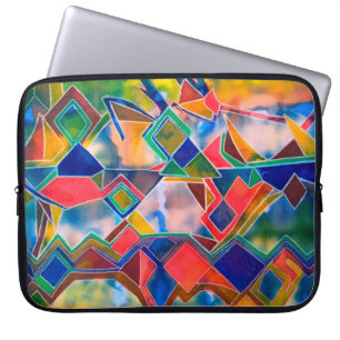 Dyes mönster laptop fodral