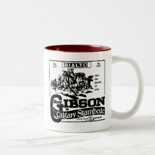 DyftGibson CALGARY STAMPEDE 1925 Två-Tonad Mugg