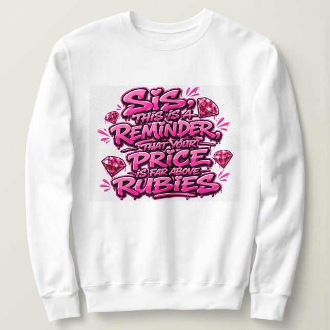 Dygdig kvinna  t shirt (Design framsida)