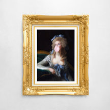 Dygdig med rosa bubbelgum