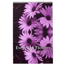Dygnsblommor - fotografi kalender