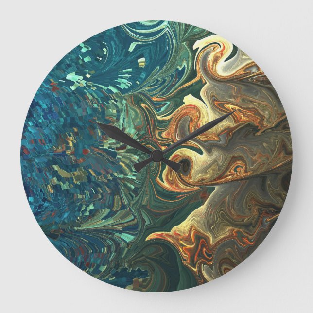 DYK AV BRANDMANNEN - RUNDA STOR KLOCKA (Framsida)