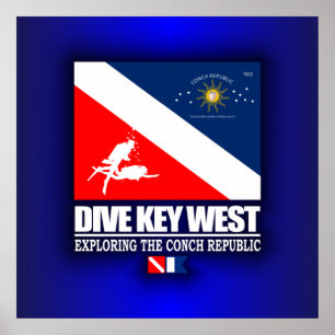 Dyk Key West Poster