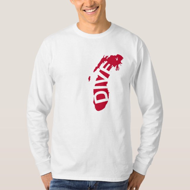 Dyk Lake Michigan T Shirt (Framsida)