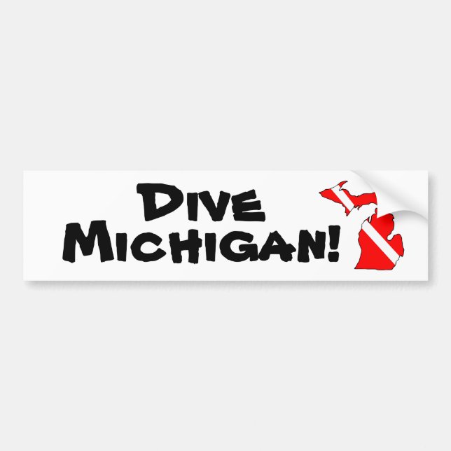 Dyk Michigan! Bildekal (Framsidan)