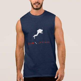 Dyk under SCUBAT-tröja Ärmlös Tee