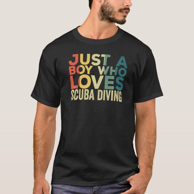 Dyka Apparat Dive Diver för manar T Shirt (Framsida)