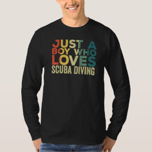 Dyka Apparat Dive Diver för manar T Shirt