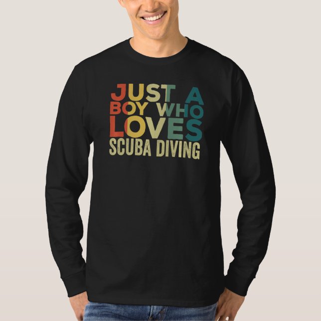 Dyka Apparat Dive Diver för manar T Shirt (Framsida)