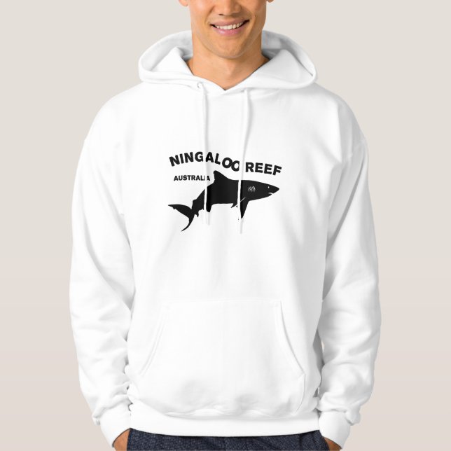 Dyka av haj i Australien, Ningaloo Reef Hoodie (Framsida)