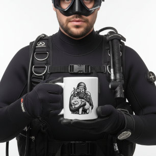 Dyka Cat Pappa Kaffemugg