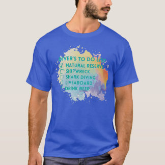 Dyka Checklist i en naturreservat T Shirt