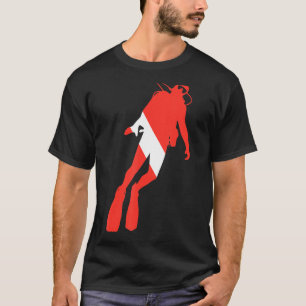 Dyka Costume Scuba Diver Snorkeling T Shirt