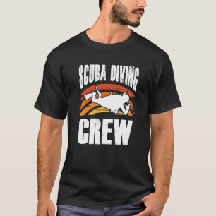 Dyka Crew Roligt Scuba Diver Undervatten Kärlek T Shirt