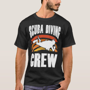 Dyka Crew Roligt Scuba Diver Undervatten T Shirt