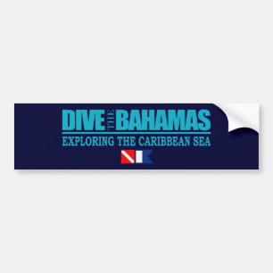 Dyka den Bahamas bildekalen Bildekal