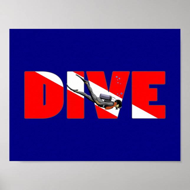 DYKA DIVE POSTER (Framsidan)