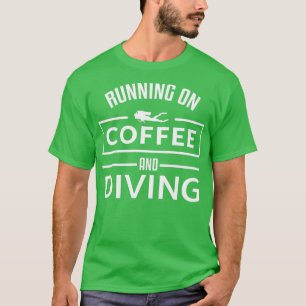 Dyka Dive Snorkeling Coffee Diver T Shirt